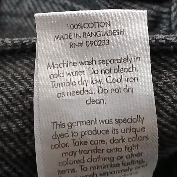 PacSun Jeans 28 Dad High Rise Button Fly Ripped Distressed Washed Black Denim - Picture 8 of 8